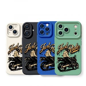 Ride Free Motorcycle Adventure Silicone Case for Apple iPhone Series