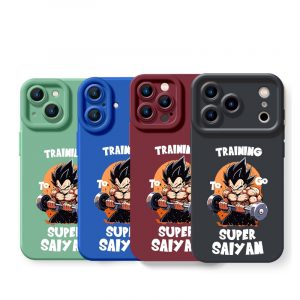 Super Saiyan Workout Warrior Silicone Case for Apple iPhone Series