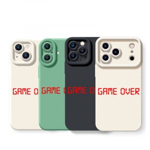Retro Gamer Over Silicone Case for Apple iPhone Series