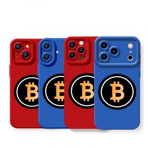 Crypto Iconic Red Silicone Case for Apple iPhone Series