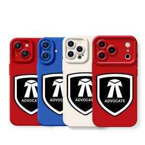 Legal Defender Emblem Silicone Case for Apple iPhone Series