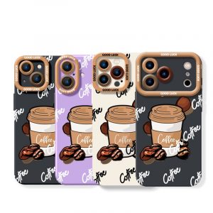 Coffee Lover Delight Silicone Case for Apple iPhone Series