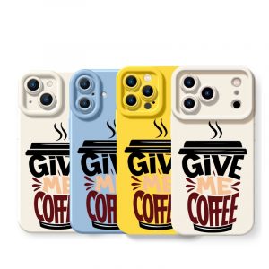 Coffee Craver Delight Silicone Case for Apple iPhone Series