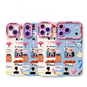 Korean Culture Celebration Silicone Case for Apple iPhone Series