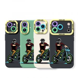 Road Warrior Biker Silicone Case for Apple iPhone Series