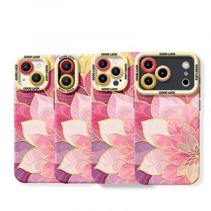 Radiant Petals Bliss Silicone Case for Apple iPhone Series