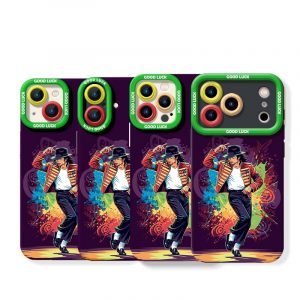 Vibrant Dance Tribute Silicone Case for Apple iPhone Series