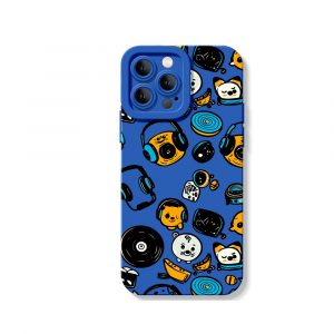 Groovy Beats Doodle Art Silicone Case for Apple iPhone Series