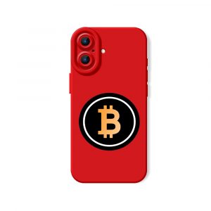 Crypto Iconic Red Silicone Case for Apple iPhone Series