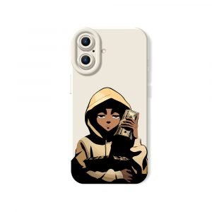Cash Stack Hoodie Vibe Silicone Case for Apple iPhone Series