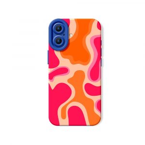 Lava Waves Silicone Case for Apple iPhone Series