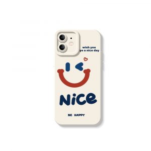 Nice Day Design Silicone Case for Apple iPhone Series