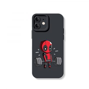 Chibi Weightlifting Hero Silicone Case for Apple iPhone Series