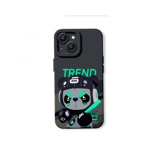 Streetwise Panda Trend Silicone Case for Apple iPhone Series