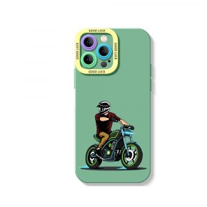 Road Warrior Biker Silicone Case for Apple iPhone Series