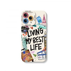 Adventure Travel Silicone Case for Apple iPhone Series