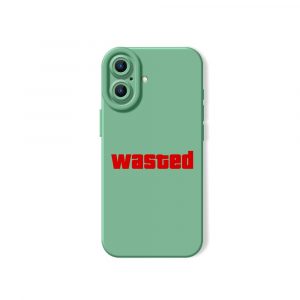 Wasted Vaporwave Vibe Silicone Case for Apple iPhone Series