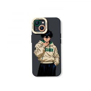 Anime Hoodie Character Vibe Silicone Case for Apple iPhone Series