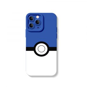 Catch Poke Design Silicone Case for Apple iPhone Series