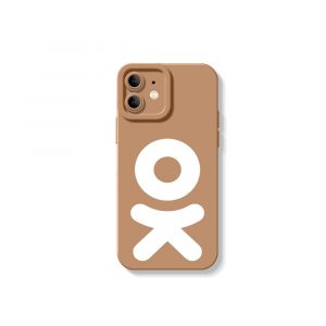 Playful Monochrome OK Silicone Case for Apple iPhone Series