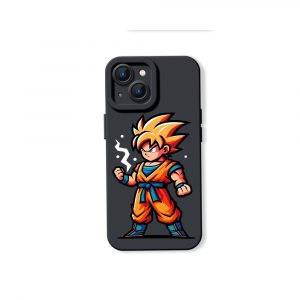 Anime Warrior Power-Up Silicone Case for Apple iPhone Series