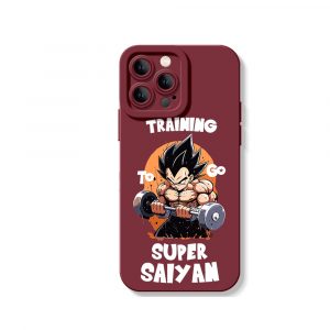 Super Saiyan Workout Warrior Silicone Case for Apple iPhone Series
