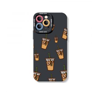Daily Latte Delight Silicone Case for Apple iPhone Series