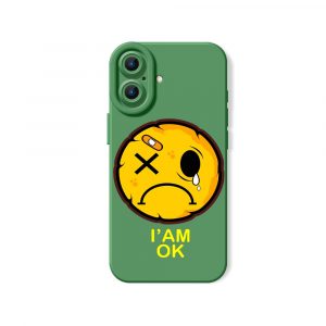 Ironic Smiley Silicone Case for Apple iPhone Series
