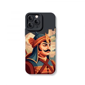Regal Warrior Art Silicone Case for Apple iPhone Series
