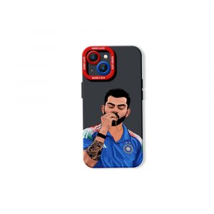 Victory Pose Cricketer Design Silicone Case for Apple iPhone Series
