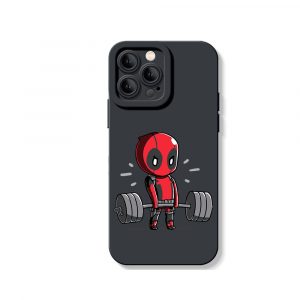 Chibi Weightlifting Hero Silicone Case for Apple iPhone Series