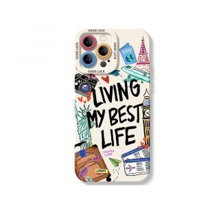 Adventure Travel Silicone Case for Apple iPhone Series