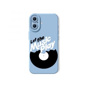 Let the Music Play Vinyl Groove Silicone Case for Apple iPhone Series