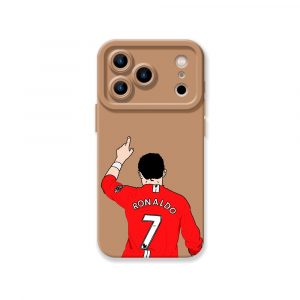 Victory Celebration Red Jersey Silicone Case for Apple iPhone Series