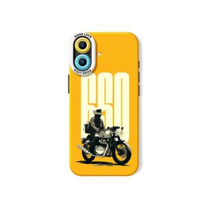 Vintage Motorcycle Adventure Silicone Case for Apple iPhone Series
