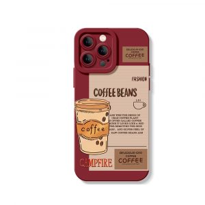 Coffee Break Silicone Case for Apple iPhone Series