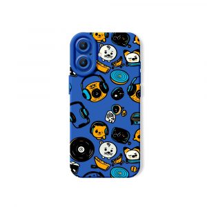 Groovy Beats Doodle Art Silicone Case for Apple iPhone Series