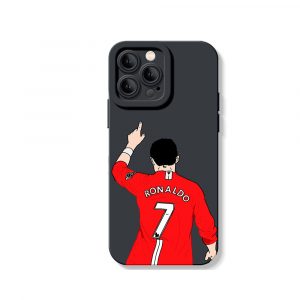 Victory Celebration Red Jersey Silicone Case for Apple iPhone Series