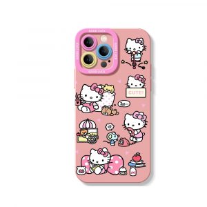 Sweet Kitty Vibes Silicone Case for Apple iPhone Series