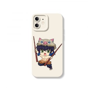 Anime Warrior Chibi Silicone Case for Apple iPhone Series