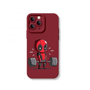 Chibi Weightlifting Hero Silicone Case for Apple iPhone Series
