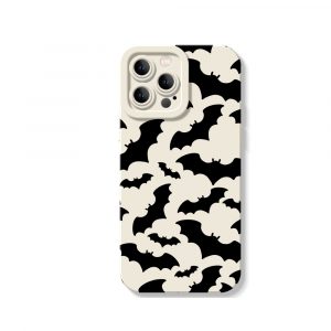 Dark Pattern Silicone Case for Apple iPhone Series