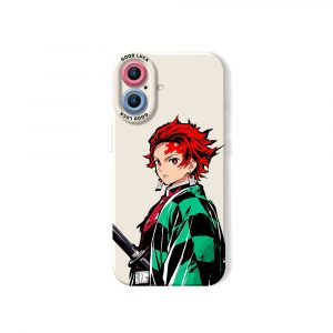Heroic Samurai Anime Art Silicone Case for Apple iPhone Series