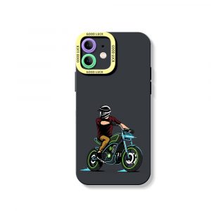 Road Warrior Biker Silicone Case for Apple iPhone Series