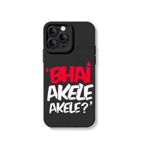 Bold Humor Graphic Silicone Case for Apple iPhone Series
