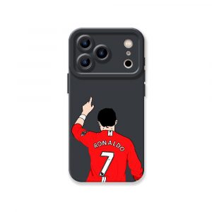 Victory Celebration Red Jersey Silicone Case for Apple iPhone Series