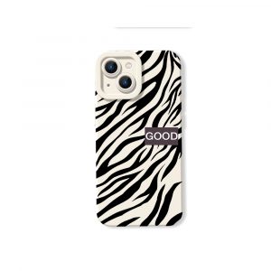Zebra Vibe Silicone Case for Apple iPhone Series
