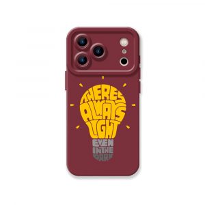 Always Light Graphic Silicone Case for Apple iPhone Series