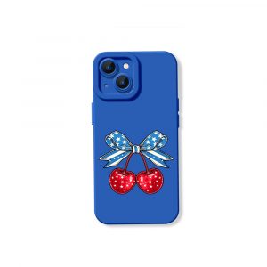 Pop Star Cherry Silicone Case for Apple iPhone Series