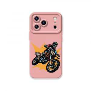 Motocross Adventure Silicone Case for Apple iPhone Series